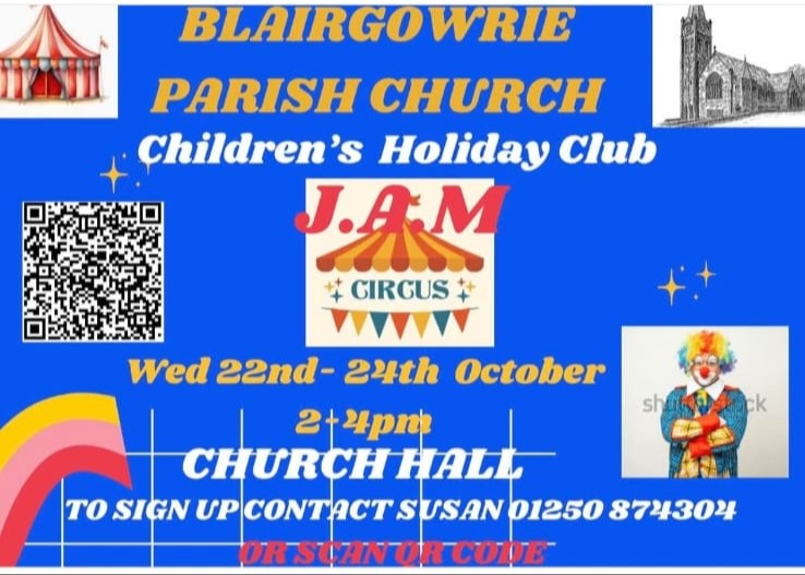 Children's holiday Club - Blairgowrie Parish Church
