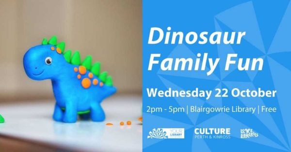 Dinosaur Family Fun at Blairgowrie Library