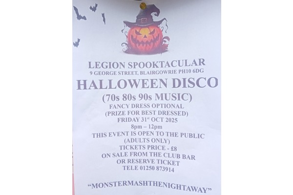 Legion Spooktacular Halloween Disco - The Legion