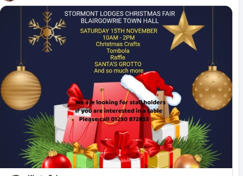 Stormont Lodge's Christmas Fair