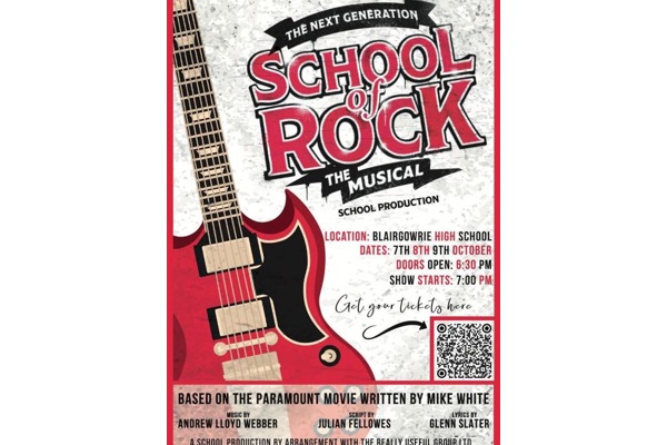 Blairgowrie High School Presents: School of Rock!