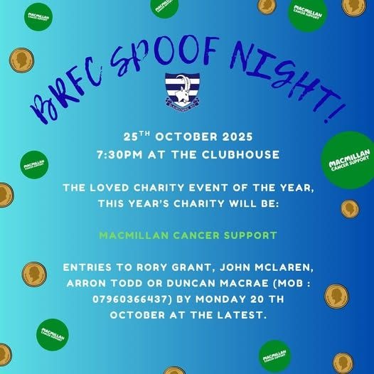 Blairgowrie RFC - Spoof Night